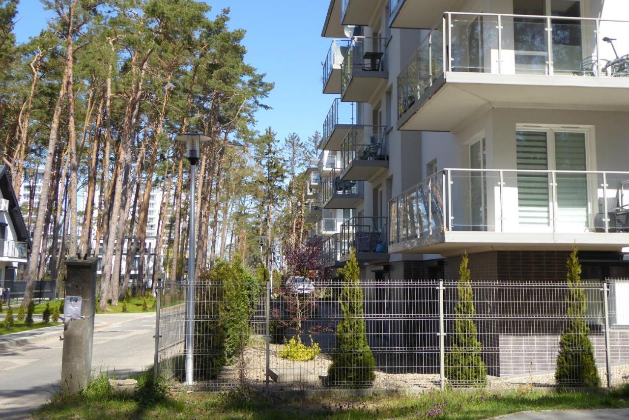 Dziwnowek Lesne Tarasy Blue Apartment Luaran gambar