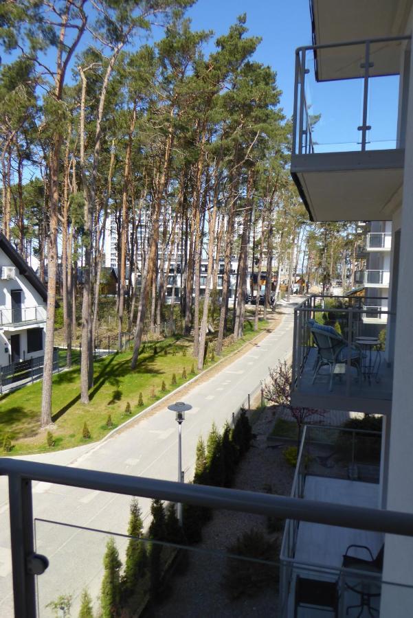 Dziwnowek Lesne Tarasy Blue Apartment Luaran gambar